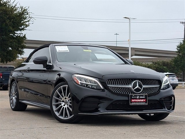 Used 2020 Mercedes-Benz C-Class Cabriolet C300 with VIN W1KWK8DBXLG027805 for sale in Mckinney, TX