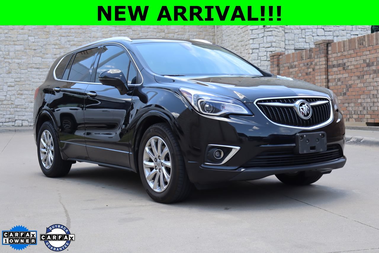 Black (Ebony Twilight Metallic) 2019 Buick Envision SUV / Crossover Front-Wheel Drive Automatic