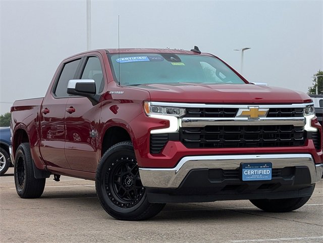 Certified 2022 Chevrolet Silverado 1500 LT with VIN 3GCPACEK2NG523966 for sale in Mckinney, TX