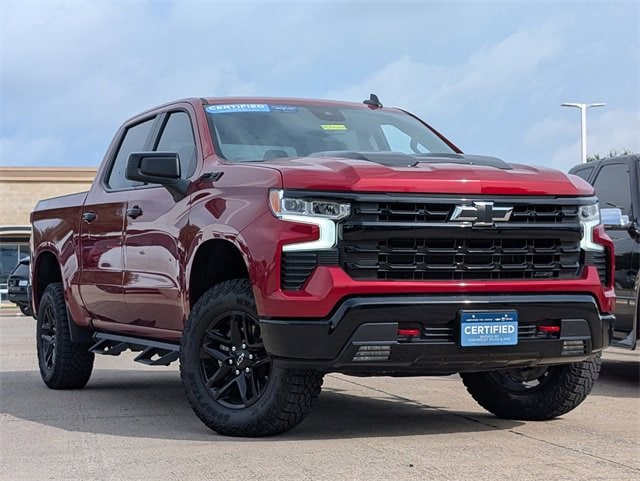 Certified 2024 Chevrolet Silverado 1500 LT Trail Boss with VIN 3GCUDFED6RG414803 for sale in Mckinney, TX