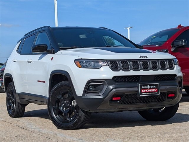 Used 2023 Jeep Compass Trailhawk with VIN 3C4NJDDNXPT527766 for sale in Mckinney, TX