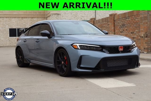 Gray 2024 Honda Civic Type R FWD Hatchback Front-Wheel Drive Automatic
