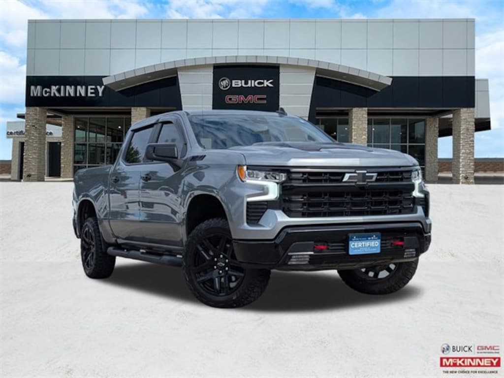 Certified 2024 Chevrolet Silverado 1500 LT Trail Boss Truck Crew Cab