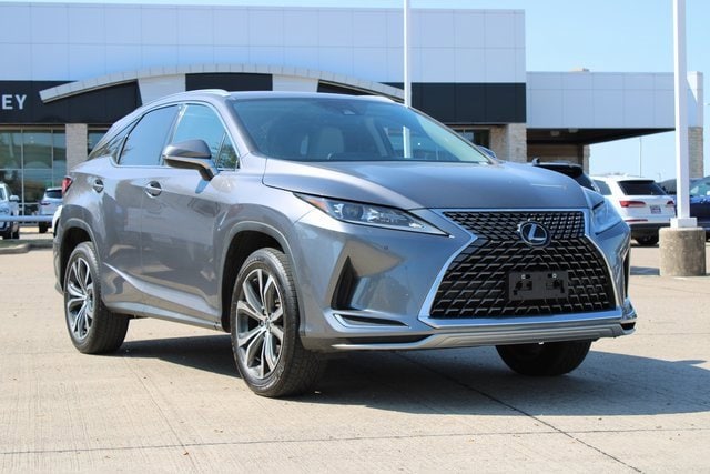 Used 2022 Lexus RX 350 with VIN 2T2HZMAA2NC243793 for sale in Mckinney, TX