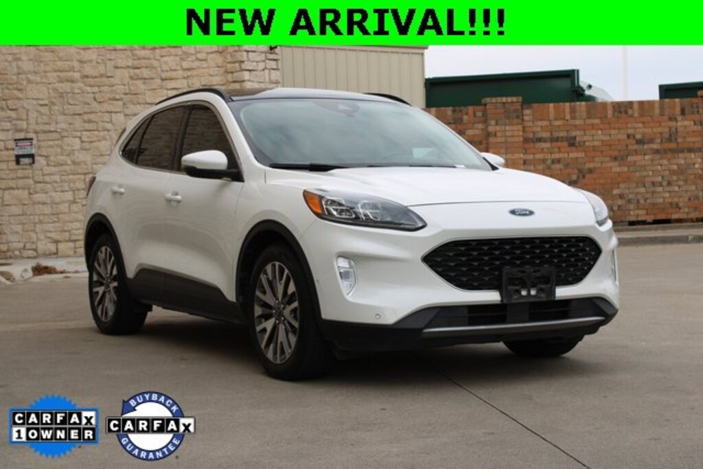 Used 2020 Ford Escape Titanium Hybrid SUV