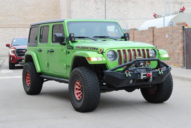 Used 2019 Jeep Wrangler Unlimited Rubicon with VIN 1C4HJXFN9KW679147 for sale in Mckinney, TX