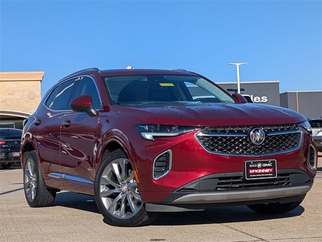 Used 2022 Buick Envision Avenir with VIN LRBFZRR43ND072478 for sale in Mckinney, TX