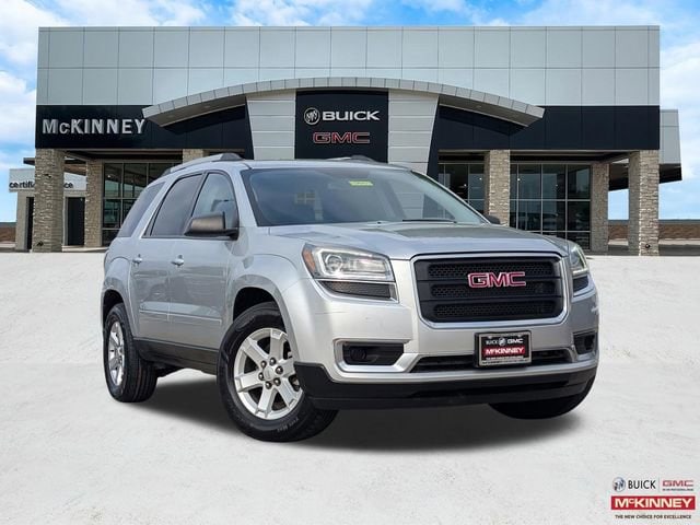 Quicksilver Metallic 2015 GMC Acadia SLE-2 FWD SUV / Crossover Front-Wheel Drive Automatic