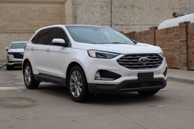 Used 2019 Ford Edge Titanium with VIN 2FMPK3K93KBB36643 for sale in Irving, TX
