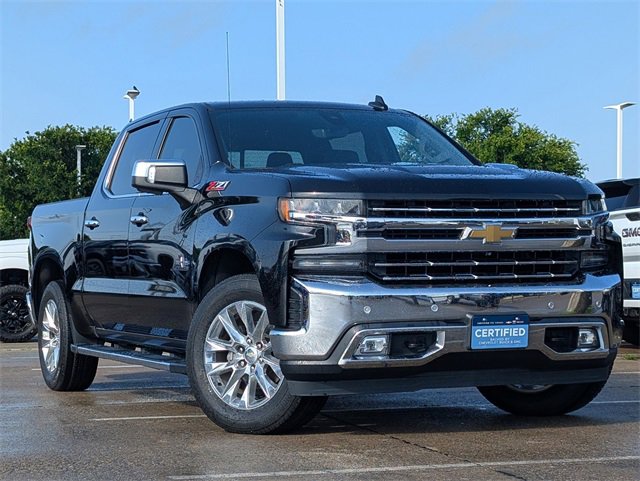 Certified 2020 Chevrolet Silverado 1500 LTZ with VIN 1GCUYGED6LZ113093 for sale in Mckinney, TX