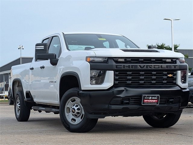 Used 2022 Chevrolet Silverado 2500HD Work Truck with VIN 1GC5WLE72NF252073 for sale in Mckinney, TX