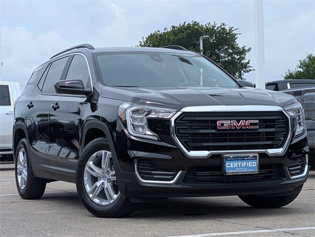 Certified 2022 GMC Terrain SLE with VIN 3GKALMEVXNL306452 for sale in Mckinney, TX