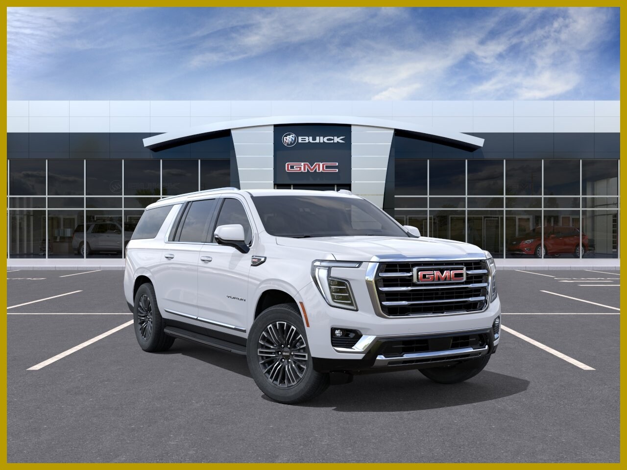 Summit White 2026 GMC Yukon XL Elevation RWD SUV / Crossover 4X2 Automatic