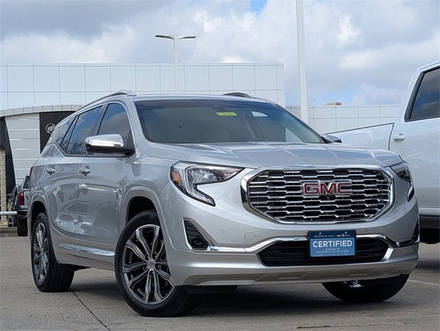 Certified 2020 GMC Terrain Denali with VIN 3GKALSEX0LL307211 for sale in Mckinney, TX