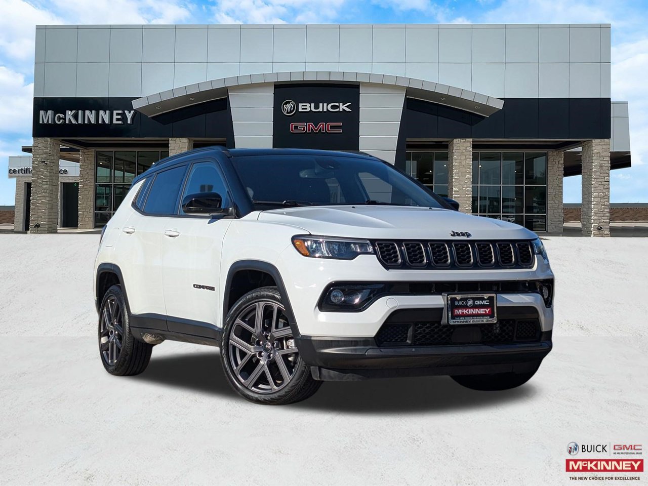 Bright White Clearcoat 2026 Jeep Compass SUV / Crossover Four-Wheel Drive Automatic