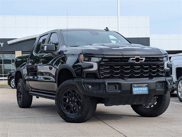 Certified 2024 Chevrolet Silverado 1500 ZR2 with VIN 3GCUDHEL2RG116848 for sale in Mckinney, TX