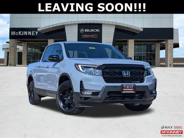 Gray 2025 Honda Ridgeline Black Edition AWD Pickup Truck All-Wheel Drive Automatic
