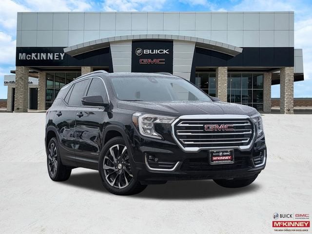 Black (Ebony Twilight Metallic) 2024 GMC Terrain SLT FWD SUV / Crossover Front-Wheel Drive Automatic