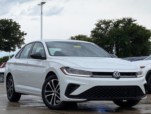 Used 2025 Volkswagen Jetta Sport with VIN 3VWBX7BU7SM006369 for sale in Mckinney, TX