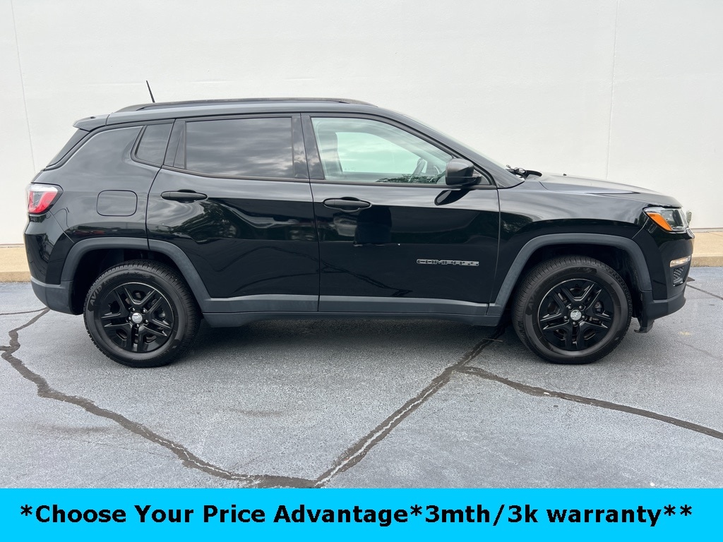 Certified 2018 Jeep Compass Sport with VIN 3C4NJCAB3JT102496 for sale in Easley, SC