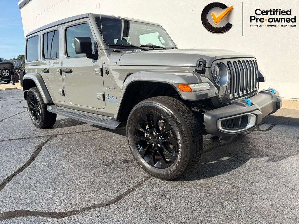 Certified 2023 Jeep Wrangler Sahara 4xe SUV