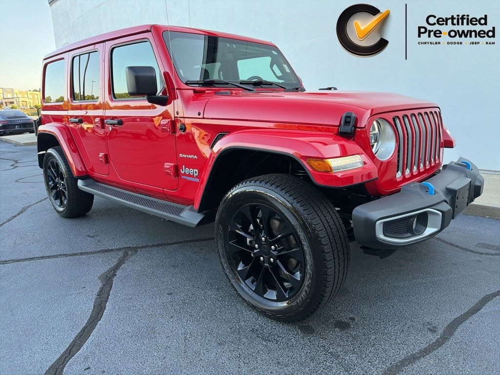 Certified 2022 Jeep Wrangler Unlimited Sahara 4xe SUV