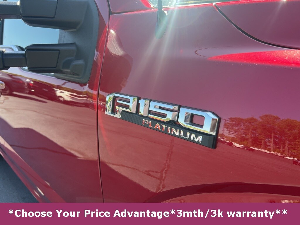 Certified 2020 Ford F-150 Platinum with VIN 1FTEW1E48LFB27778 for sale in Easley, SC