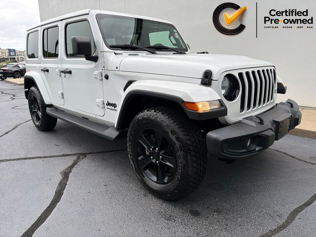 Certified 2021 Jeep Wrangler Unlimited Sahara Altitude SUV