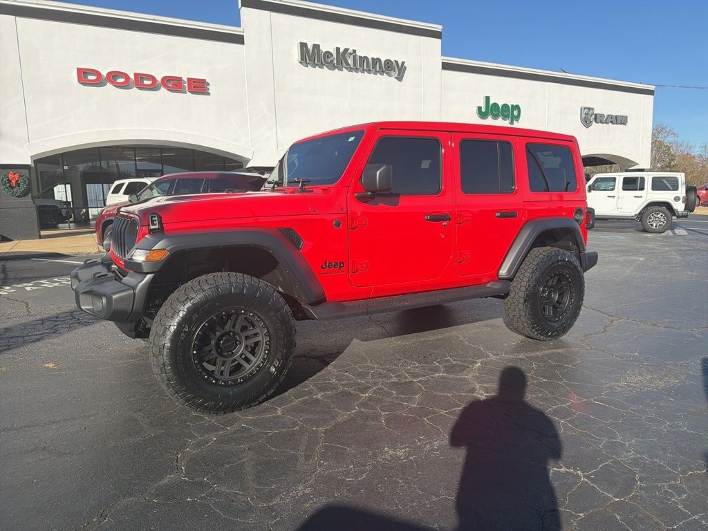 New 2026 Jeep Wrangler 4-DOOR SPORT S Sport Utility
