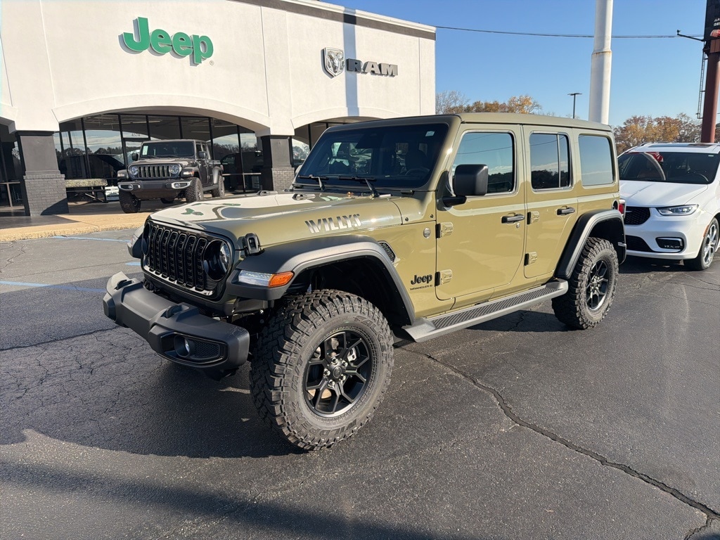 New 2026 Jeep Wrangler 4-DOOR WILLYS Sport Utility