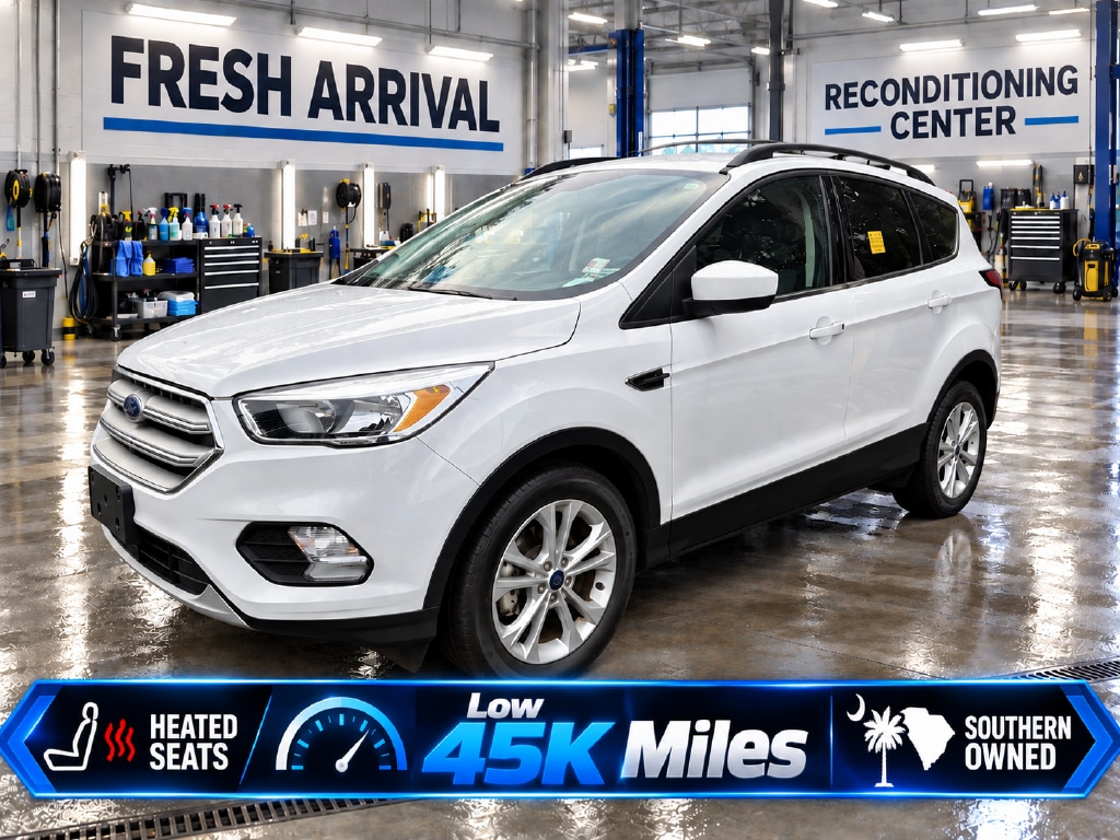 Used 2018 Ford Escape SE with VIN 1FMCU0GD2JUC26637 for sale in Easley, SC