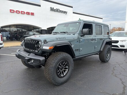 2026 Jeep Wrangler 4-DOOR WILLYS Sport Utility