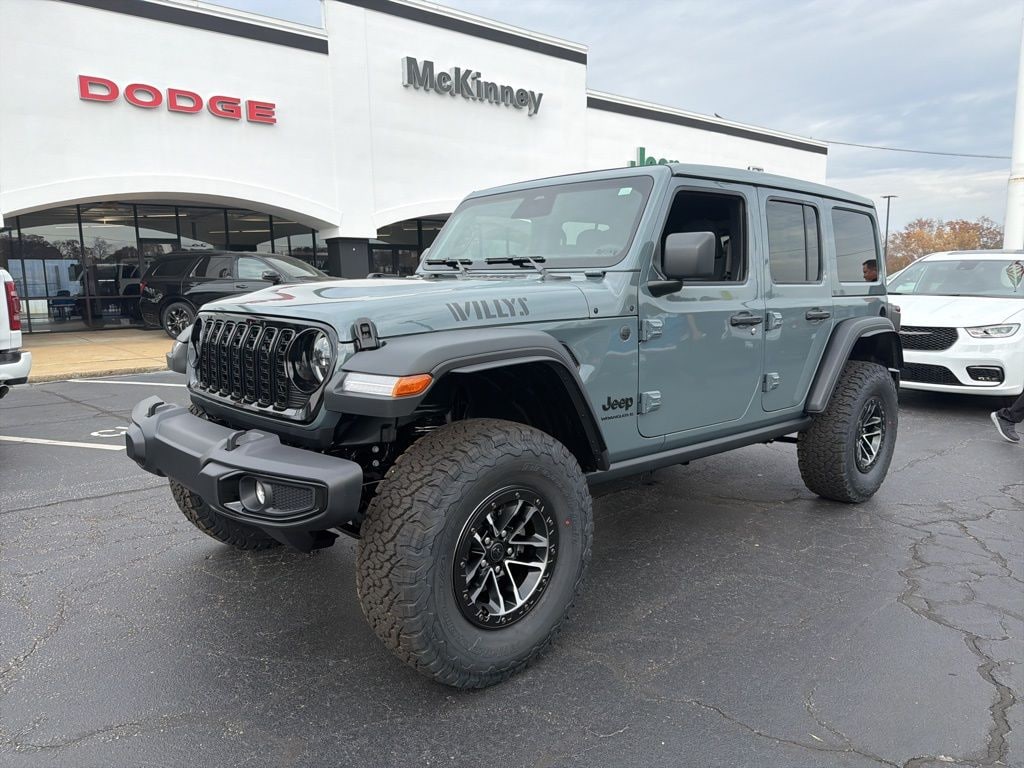 New 2026 Jeep Wrangler 4-DOOR WILLYS Sport Utility