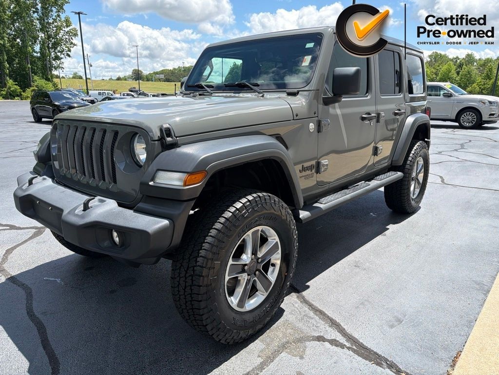 Certified 2021 Jeep Wrangler Unlimited Sport S SUV