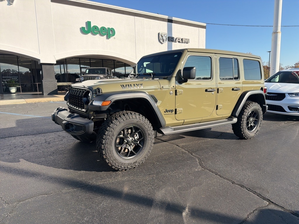 New 2026 Jeep Wrangler 4-DOOR WILLYS Sport Utility