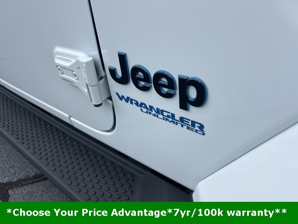 Certified 2022 Jeep Wrangler Unlimited High Altitude 4XE with VIN 1C4JJXP68NW157543 for sale in Easley, SC
