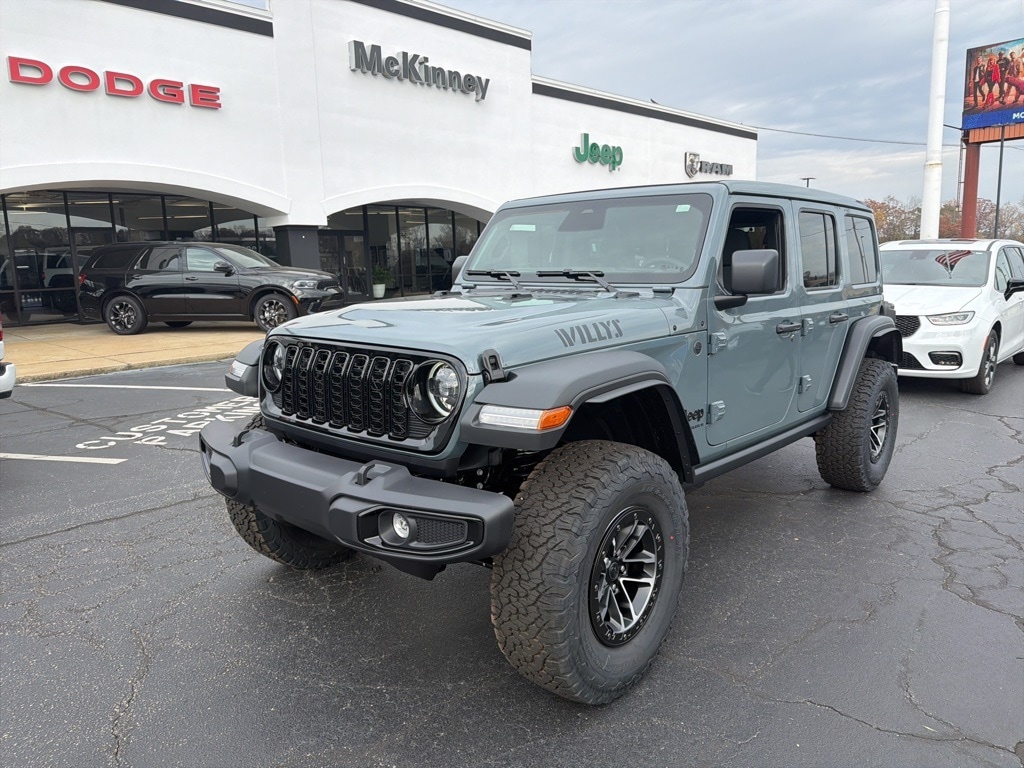 New 2026 Jeep Wrangler 4-DOOR WILLYS Sport Utility