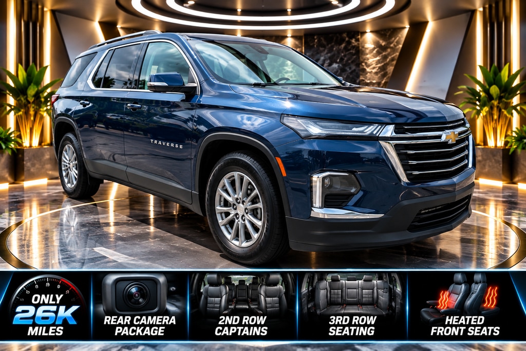 Certified 2023 Chevrolet Traverse LT SUV
