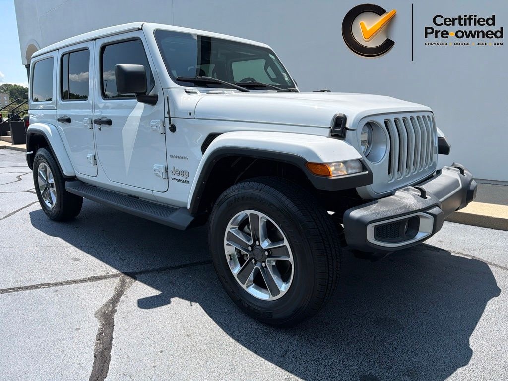 Certified 2022 Jeep Wrangler Unlimited Sahara SUV