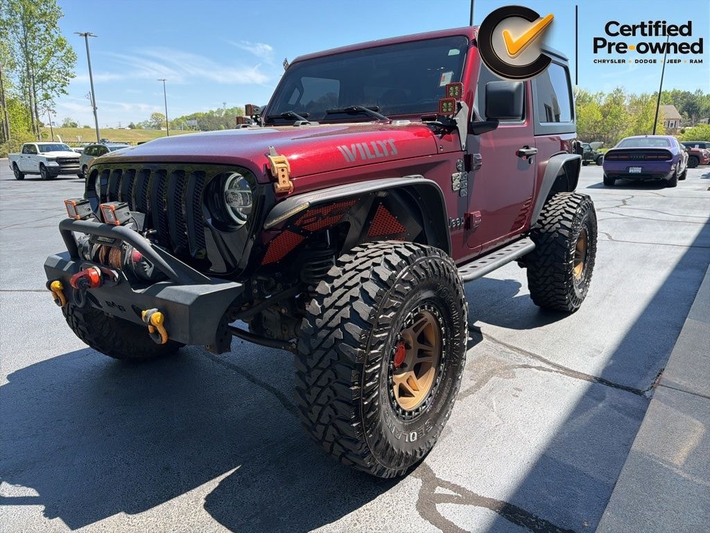 Certified 2021 Jeep Wrangler Willys SUV