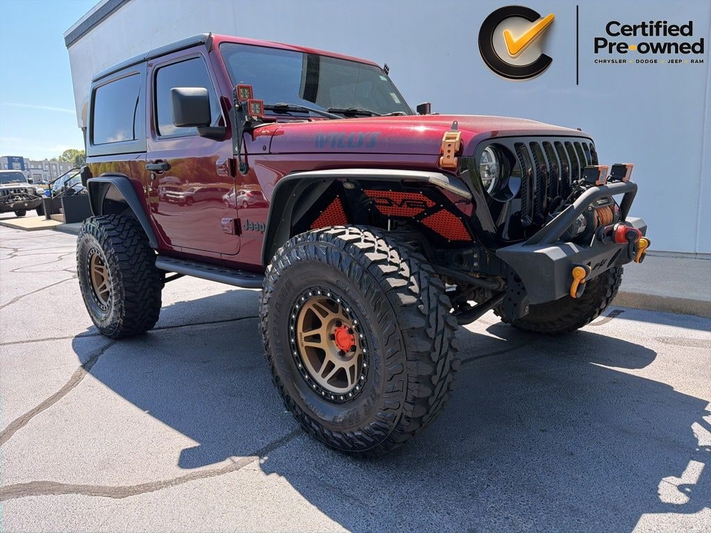 Certified 2021 Jeep Wrangler Willys SUV