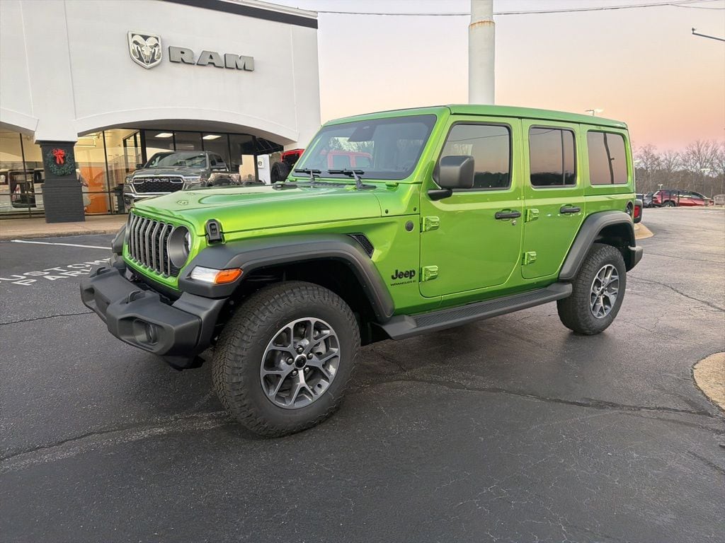 New 2026 Jeep Wrangler 4-DOOR SPORT S Sport Utility