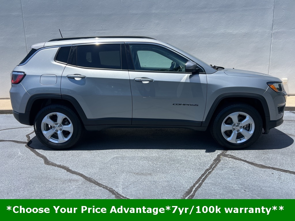 Certified 2021 Jeep Compass Latitude with VIN 3C4NJDBB7MT576637 for sale in Easley, SC