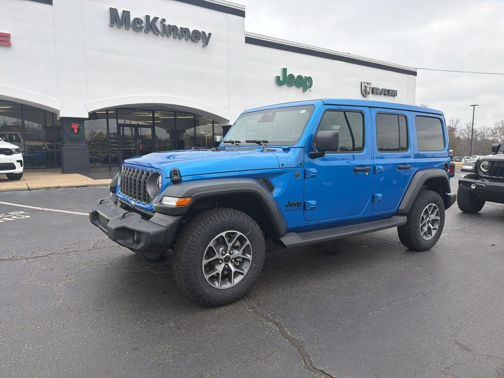 New 2026 Jeep Wrangler 4-DOOR SPORT S Sport Utility