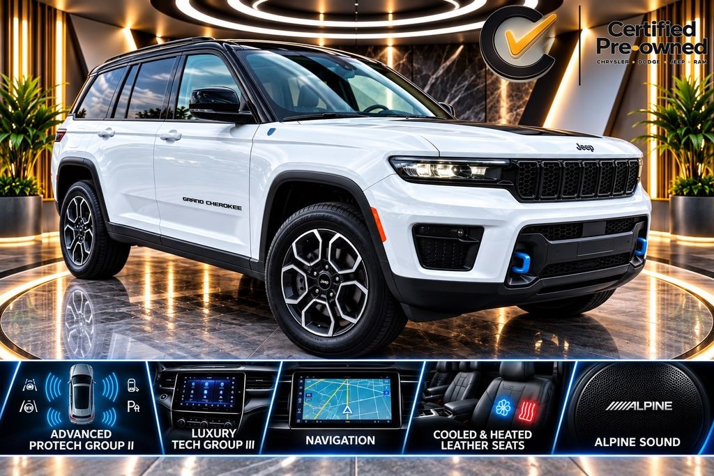 Certified 2022 Jeep Grand Cherokee Trailhawk 4xe SUV