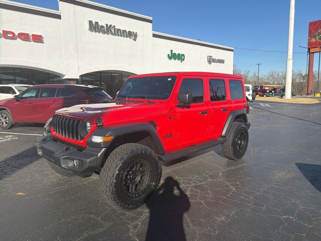New 2026 Jeep Wrangler 4-DOOR SPORT S Sport Utility