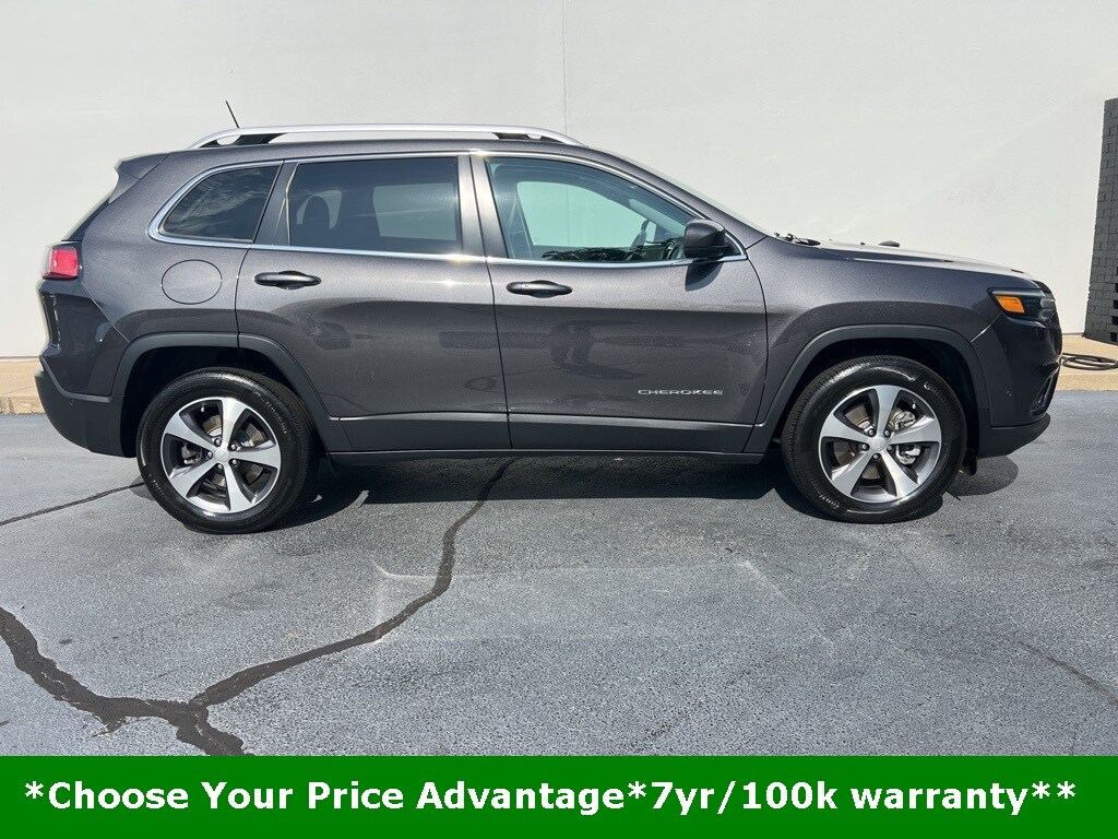 Certified 2021 Jeep Cherokee Limited with VIN 1C4PJMDX7MD185883 for sale in Easley, SC