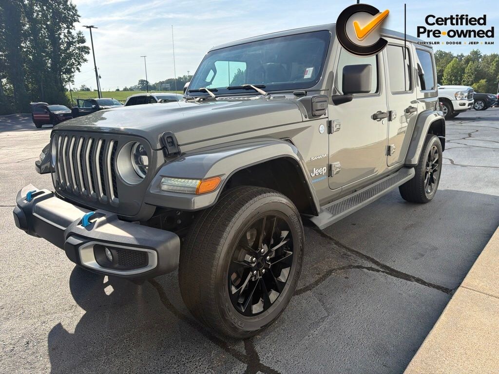 Certified 2023 Jeep Wrangler Sahara 4xe SUV