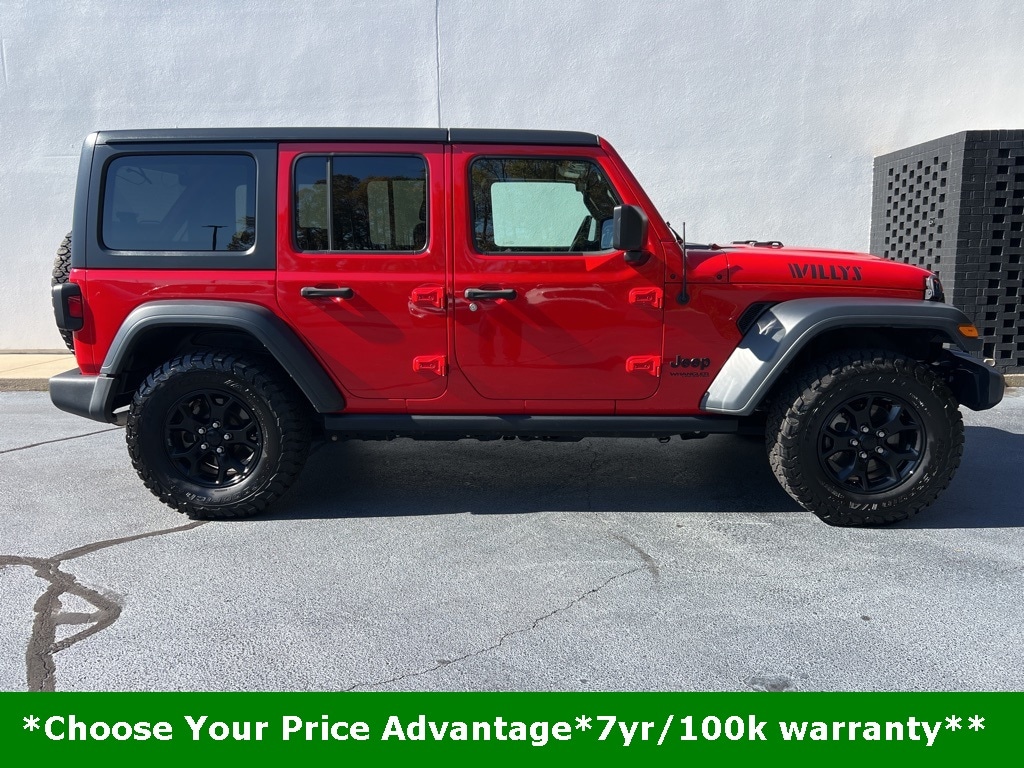 Used 2020 Jeep Wrangler Unlimited Willys SUV