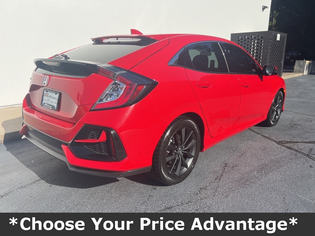 Used 2021 Honda Civic Hatchback EX with VIN SHHFK7H69MU204811 for sale in Easley, SC